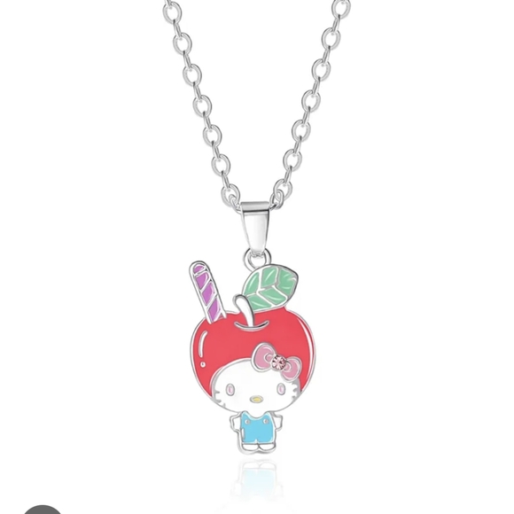 Hello Kitty as an Apple Sorbet -necklace - new in box - Picture 13 of 13